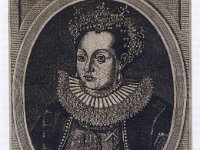 Elżbieta Eufemia z Wiśniowieckich Radziwiłłowa (1569-1596), Miedzioryt Leybowicz, Muzeum Narodowe w Warszawie.