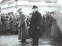 19 marca 1935 r., od prawej kpt. Mielcarek, mjr Brzozowski, starosta Modliński, ppłk Świątecki