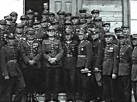 Święto pułkowe 34 pp, oficerowie i podoficerowie w dniu święta, 8 maja 1934 r.