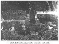 Park Radziwiłłowski, widok z samolotu - rok 1936
