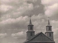Serpelice, kościół Braci Mniejszych Kapucynów, którego budowę zakończono w 1947 roku