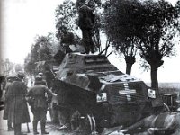Na szosie Biała Podlaska - Brześć nad Bugiem, 19.9.1939