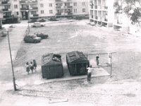 Koniec lat 1980. Osiedle Jagiellońskie - ulice Anny Jagiellonki i Zygmunta Starego.