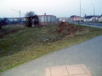 2005 rok, ulica Grunwaldzka przed wybudowaniem Lidla