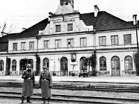 Biała Podlaska, Dworzec Kolejowy, 1939-1944